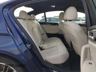 2019 BMW 5 Series 530e iPerformance with VIN WBAJA9C52KB398782, listed as a IAAI auction lot 41902660 with 37,857 mi miles. Bid and sale history available at carsss.com. Image 8.