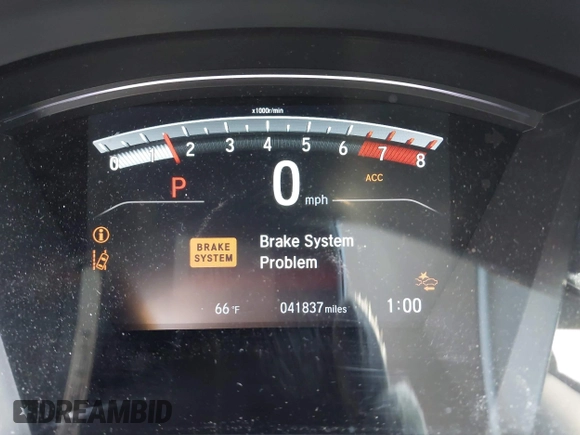 2018 Honda CR-V EX-L with VIN 2HKRW1H88JH503124, listed as a IAAI auction lot 42082676 with 41,837 mi miles and . Bid and sale history available at DreamBid. Image 7.