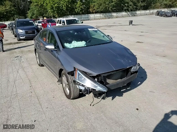 2020 Hyundai Elantra Value Edition with VIN 5NPD84LF6LH521488, listed as a Copart auction lot 70600344 with 100,183 mi miles and Salvage Title. Bid and sale history available at carsss.com. Image 12.