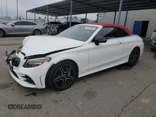 2020 Mercedes-Benz C 300 with VIN WDDWK8DB6LF937361, listed as a Copart auction lot 44571505 with 74,443 mi miles and Salvage Title. Bid and sale history available at DreamBid. Image 1.