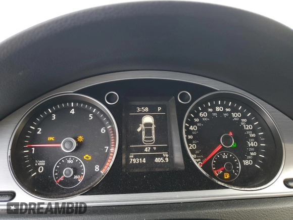 2016 Volkswagen CC Sport with VIN WVWBP7AN3GE518172, listed as a Copart auction lot 44223205 with 79,314 mi miles and Salvage Title. Bid and sale history available at carsss.com. Image 9.