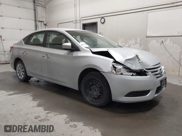 2013 Nissan Sentra SR with VIN 3N1AB7AP7DL677500, listed as a IAAI auction lot 42079188 with 105,649 mi miles and . Bid and sale history available at DreamBid. Image 1.