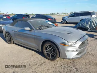 2020 Ford Mustang EcoBoost with VIN 1FATP8UH2L5112755, listed as a IAAI auction lot 41850462 with 93,214 mi miles. Bid and sale history available at carsss.com. Image 1.