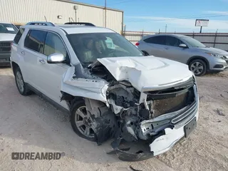 2017 GMC Terrain SLT z VIN 2GKFLPE34H6226367, wystawiony jako IAAI lot #41677392 z przebiegiem 119 702 mil mil oraz . Historia ofert i sprzedaży dostępna na DreamBid. Obrazek 1.