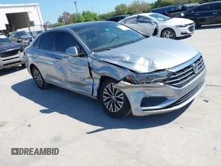 2019 Volkswagen Jetta S z VIN 3VWCB7BU9KM213252, wystawiony jako IAAI lot #41791677 z przebiegiem 75 149 mil mil oraz . Historia ofert i sprzedaży dostępna na DreamBid. Obrazek 1.