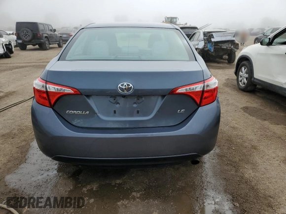 2014 Toyota Corolla L с VIN 2T1BURHEXEC179937, выставлен на аукционе Copart как лот 60940185 с пробегом 117 691 миль миль и Чистый • Clean title. История ставок и продаж доступна на DreamBid. Изображение 6.