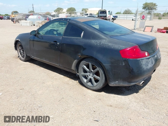 2004 Infiniti G35 Coupe w/Leather with VIN JNKCV54E74M807582, listed as a IAAI auction lot 41987481 with 116,471 mi miles. Bid and sale history available at carsss.com. Image 3.