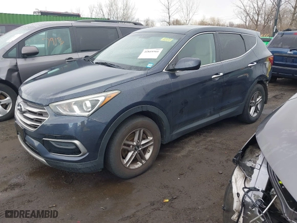 2017 Hyundai Santa Fe Sport 2.4L with VIN 5XYZTDLB8HG441755, listed as a IAAI auction lot 41888966 with 146,520 mi miles. Bid and sale history available at carsss.com. Image 19.