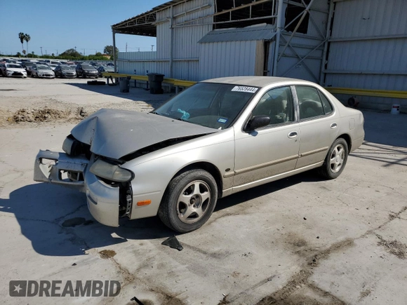 1997 Nissan Altima XE with VIN 1N4BU31D2VC268883, listed as a Copart auction lot 76528444 with 138,146 mi miles and Salvage Title. Bid and sale history available at carsss.com. Image 1.