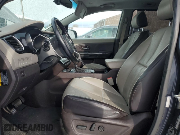 2015 Kia Sedona SX-L with VIN KNDME5C15F6056820, listed as a Copart auction lot 83827564 with 247,171 mi miles and Clean Title. Bid and sale history available at DreamBid. Image 7.
