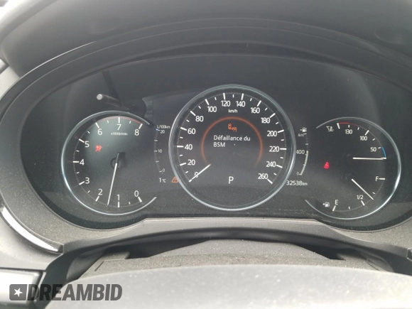 2023 Mazda CX-9 Grand Touring with VIN JM3TCBDY1P0644673, listed as a Copart auction lot 52781875 with 32,538 mi miles and Non repairable. Bid and sale history available at DreamBid. Image 9.