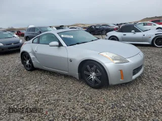 2004 Nissan 350Z Touring with VIN JN1AZ34D54T166336, listed as a Copart auction lot 86535994 with 77,604 mi miles and Salvage Title. Bid and sale history available at carsss.com. Image 4.