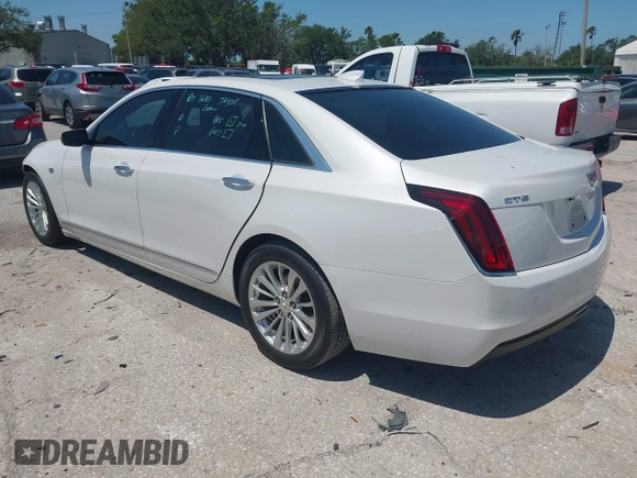2018 Cadillac CT6 RWD with VIN 1G6KA5RX1JU130966, listed as a IAAI auction lot 41988848 with 50,453 mi miles and . Bid and sale history available at DreamBid. Image 3.