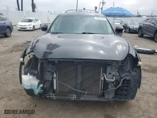 2014 Infiniti QX70 with VIN JN8CS1MW0EM412578, listed as a Copart auction lot 49091955 with 157,580 mi miles and Salvage Title. Bid and sale history available at carsss.com. Image 5.