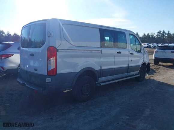 2015 Ford Transit Cargo Van with VIN 1FTNR1ZM2FKA47082, listed as a IAAI auction lot 41639112 with NaN miles. Bid and sale history available at carsss.com. Image 4.