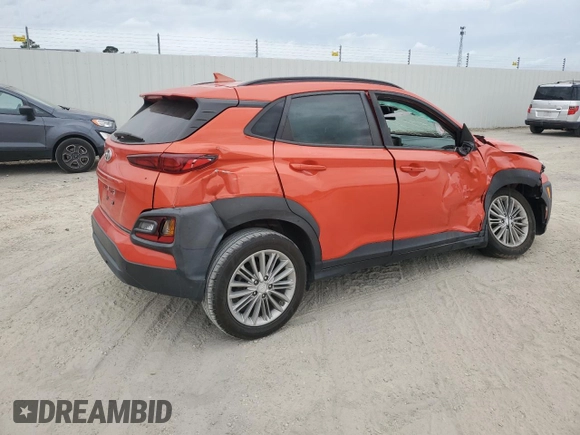 2019 Hyundai Kona SEL with VIN KM8K62AA3KU346030, listed as a Copart auction lot 54102155 with 25,803 mi miles and Non Repairable. Bid and sale history available at carsss.com. Image 3.