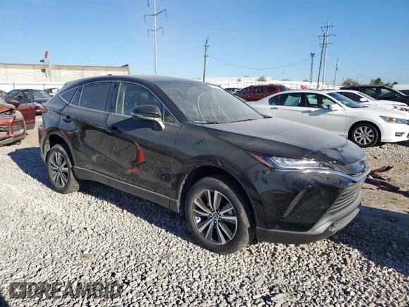 2022 Toyota Venza LE with VIN JTEAAAAH4NJ115967, listed as a Copart auction lot 68338934 with 23,511 mi miles and Salvage Title. Bid and sale history available at carsss.com. Image 4.