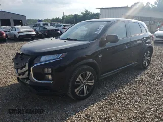 2020 Mitsubishi Outlander ES with VIN JA4AR3AU6LU023111, listed as a Copart auction lot 60530615 with 86,570 mi miles and Salvage title. Bid and sale history available at DreamBid. Image 1.