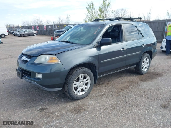 2005 Acura MDX Touring with VIN 2HNYD186X5H513873, listed as a IAAI auction lot 41970508 with 210,222 mi miles. Bid and sale history available at carsss.com. Image 2.