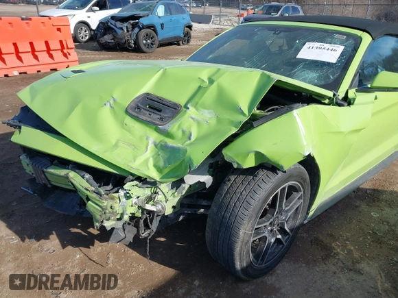 2020 Ford Mustang EcoBoost z VIN 1FATP8UHXL5186022, wystawiony jako IAAI lot #41395446 z przebiegiem 117 634 mil mil oraz . Historia ofert i sprzedaży dostępna na DreamBid. Obrazek 6.