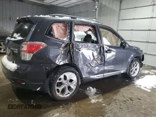 2017 Subaru Forester Touring with VIN JF2SJAWC7HH504086, listed as a Copart auction lot 44129835 with 104,970 mi miles and Salvage Title. Bid and sale history available at DreamBid. Image 3.