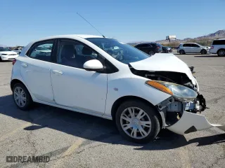 2014 Mazda Mazda2 Sport with VIN JM1DE1KZ8E0188830, listed as a Copart auction lot 73216064 with 119,614 mi miles and Salvage Title. Bid and sale history available at carsss.com. Image 4.