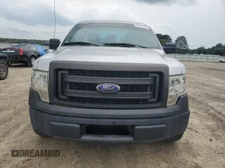 2014 Ford F-150 XL with VIN 1FTMF1CM9EKF29947, listed as a Copart auction lot 57412785 with 250,470 mi miles and Salvage title. Bid and sale history available at DreamBid. Image 5.