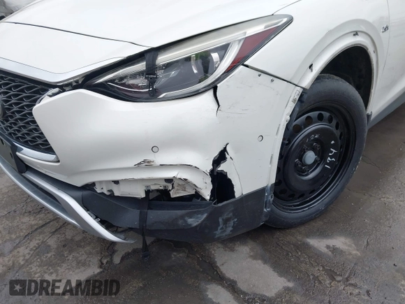 2018 Infiniti QX30 Premium with VIN SJKCH5CR8JA048030, listed as a IAAI auction lot 41097383 with 131,820 mi miles and . Bid and sale history available at DreamBid. Image 6.