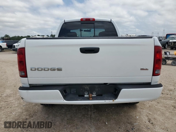 2004 Dodge 1500 SLT with VIN 1D7HA18D64S632787, listed as a Copart auction lot 54000815 with 151,633 mi miles and Salvage Title. Bid and sale history available at DreamBid. Image 6.