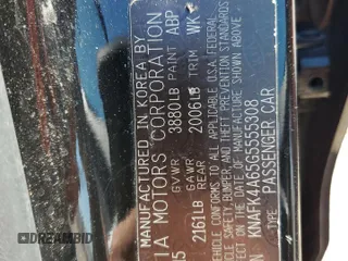 2016 Kia Forte LX z VIN KNAFK4A65G5555308, wystawiony jako Copart lot #55080565 z przebiegiem 49 250 mil mil oraz Szkoda całkowita • Salvage title. Historia ofert i sprzedaży dostępna na DreamBid. Obrazek 12.
