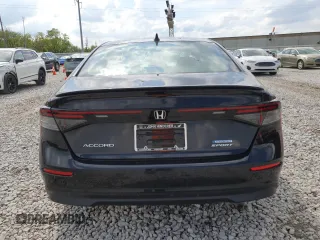 2023 Honda Accord Sport with VIN 1HGCY2F59PA046873, listed as a Copart auction lot 55757255 with 22,315 mi miles and Salvage title. Bid and sale history available at DreamBid. Image 6.