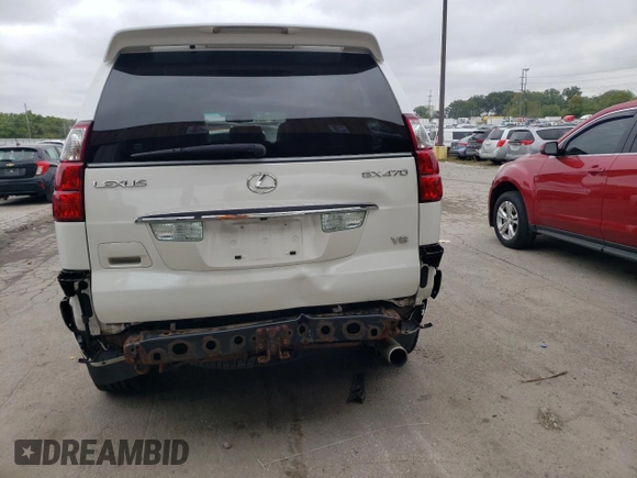 2008 Lexus GX 470 z VIN JTJBT20X680154018, wystawiony jako Copart lot #73377894 z przebiegiem 126 849 mil mil oraz Szkody całkowita. Historia ofert i sprzedaży dostępna na DreamBid. Obrazek 6.