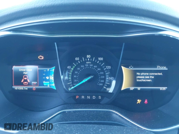 2016 Ford Fusion SE with VIN 3FA6P0H71GR243369, listed as a IAAI auction lot 41586316 with 161,009 mi miles. Bid and sale history available at carsss.com. Image 7.
