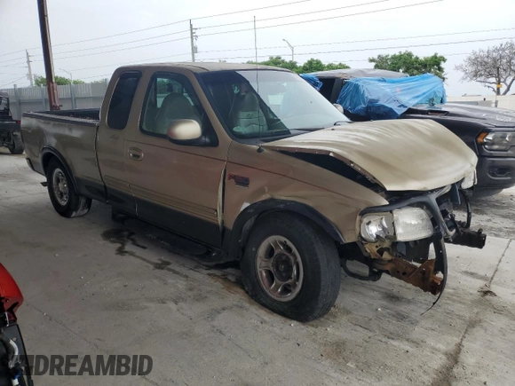 2000 Ford F-150 XL with VIN 1FTRX17L8YNC08750, listed as a Copart auction lot 59326495 with Not provided miles and Salvage title. Bid and sale history available at DreamBid. Image 4.