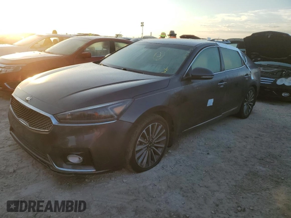 2018 Kia Cadenza Premium with VIN KNALB4J15J5123848, listed as a Copart auction lot 76187204 with Not Provided miles and Non Repairable. Bid and sale history available at carsss.com. Image 1.