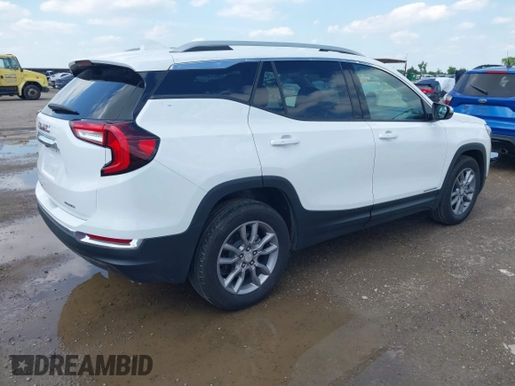 2024 GMC Terrain SLT with VIN 3GKALVEG6RL304937, listed as a IAAI auction lot 42209554 with 28,263 mi miles and . Bid and sale history available at DreamBid. Image 4.