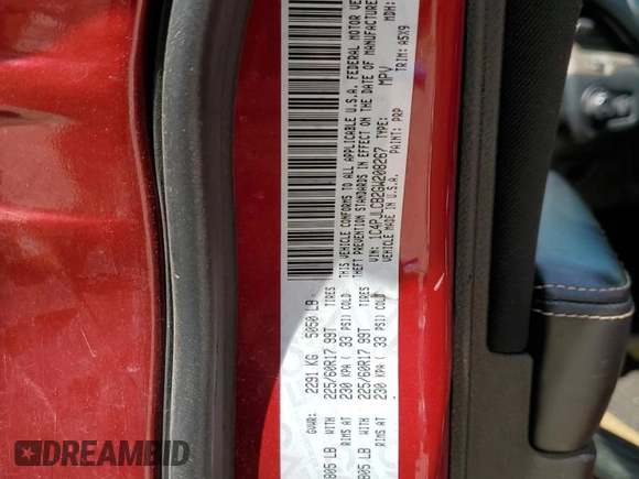 2016 Jeep Cherokee Latitude с VIN 1C4PJLCB2GW208267, выставлен на аукционе Copart как лот 61552335 с пробегом 158 801 миль миль и Чистый • Clean title. История ставок и продаж доступна на DreamBid. Изображение 13.