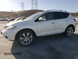2012 Nissan Murano S with VIN JN8AZ1MW8CW203786, listed as a Copart auction lot 52320285 with 81,851 mi miles and Clean Title. Bid and sale history available at carsss.com. Image 1.