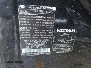 2013 Land Rover Range Rover SC с VIN SALGS2EF8DA121255, выставлен на аукционе Copart как лот 42643805 с пробегом 135 087 миль миль и Списание • Salvage title. История ставок и продаж доступна на DreamBid. Изображение 13.