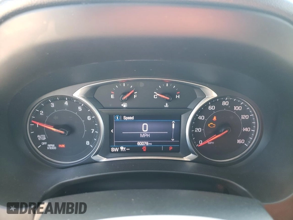 2020 GMC Terrain SLE with VIN 3GKALMEV5LL230538, listed as a Copart auction lot 49342685 with 60,078 mi miles and Salvage Title. Bid and sale history available at carsss.com. Image 9.