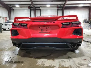 2020 Chevrolet Corvette 2LT with VIN 1G1Y72D41L5119344, listed as a Copart auction lot 55598304 with 0 mi miles and Salvage Title. Bid and sale history available at carsss.com. Image 6.