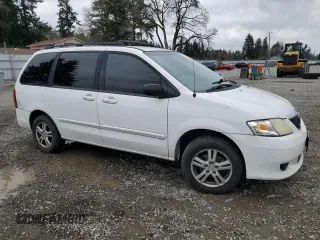 2003 Mazda MPV LX z VIN JM3LW28J530357562, wystawiony jako Copart lot #47874995 z przebiegiem 170 048 mil mil oraz Szkoda całkowita • Salvage title. Historia ofert i sprzedaży dostępna na DreamBid. Obrazek 4.