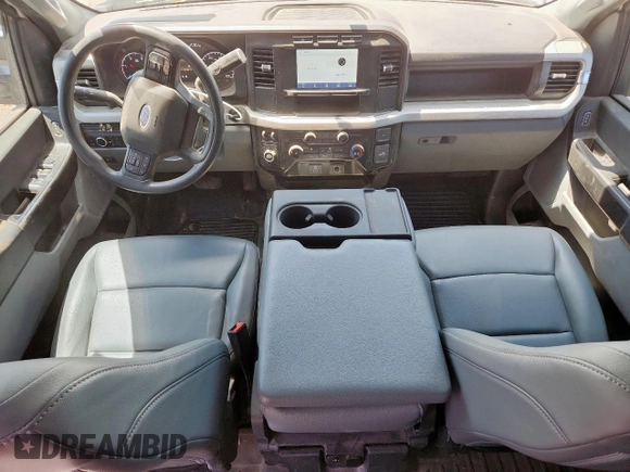 2024 Ford F-250 XL with VIN 1FT7W2BT4REC14330, listed as a Copart auction lot 50552065 with 66,234 mi miles and Salvage title. Bid and sale history available at DreamBid. Image 8.