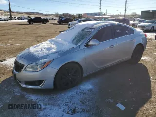 2016 Buick Regal Premium I with VIN 2G4GR5EX3G9162613, listed as a Copart auction lot 84551874 with 106,427 mi miles and Salvage Title. Bid and sale history available at DreamBid. Image 1.