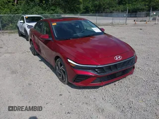 2024 Hyundai Elantra SEL with VIN KMHLS4DG3RU764643, listed as a IAAI auction lot 42663996 with 24,748 mi miles and . Bid and sale history available at DreamBid. Image 1.