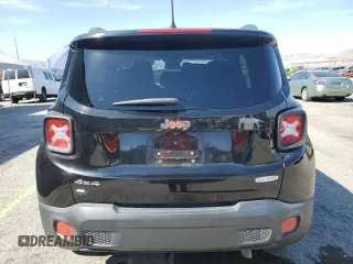 2017 Jeep Renegade Latitude with VIN ZACCJBBB8HPG57686, listed as a Copart auction lot 53922045 with 63,907 mi miles and Salvage title. Bid and sale history available at DreamBid. Image 6.