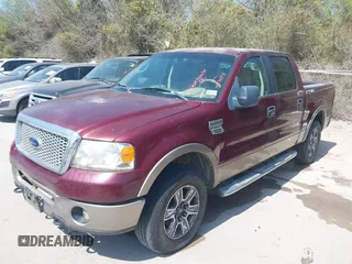 2006 Ford F-150 XLT with VIN 1FTPW14596FA05440, listed as a IAAI auction lot 41874816 with 291,393 mi miles. Bid and sale history available at carsss.com. Image 2.