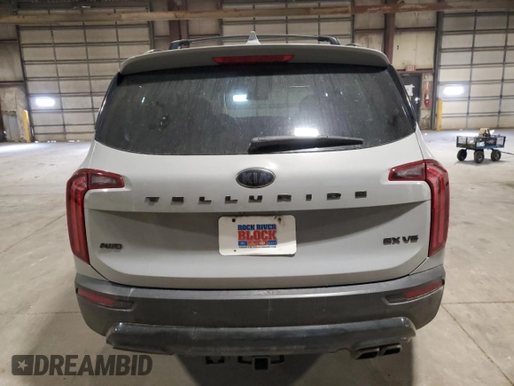 2021 Kia Telluride EX with VIN 5XYP3DHC9MG155318, listed as a Copart auction lot 55948985 with 70,836 mi miles and Salvage title. Bid and sale history available at DreamBid. Image 6.