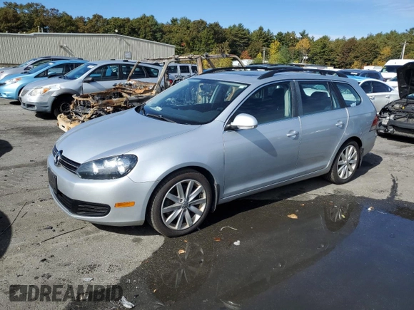 2014 Volkswagen Jetta SportWagen TDI w/Sunroof & Nav with VIN 3VWPL7AJ5EM600035, listed as a Copart auction lot 76033814 with 112,474 mi miles and Salvage Title. Bid and sale history available at carsss.com. Image 1.