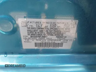 2015 Nissan Note SV с VIN 3N1CE2CP8FL400017, выставлен на аукционе IAAI как лот 42587029 с пробегом 150 868 миль миль и . История ставок и продаж доступна на DreamBid. Изображение 9.